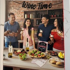 Wine Time Party Kit NIB
